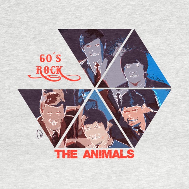 The animals - Retro design- 60s by Roningasadesign